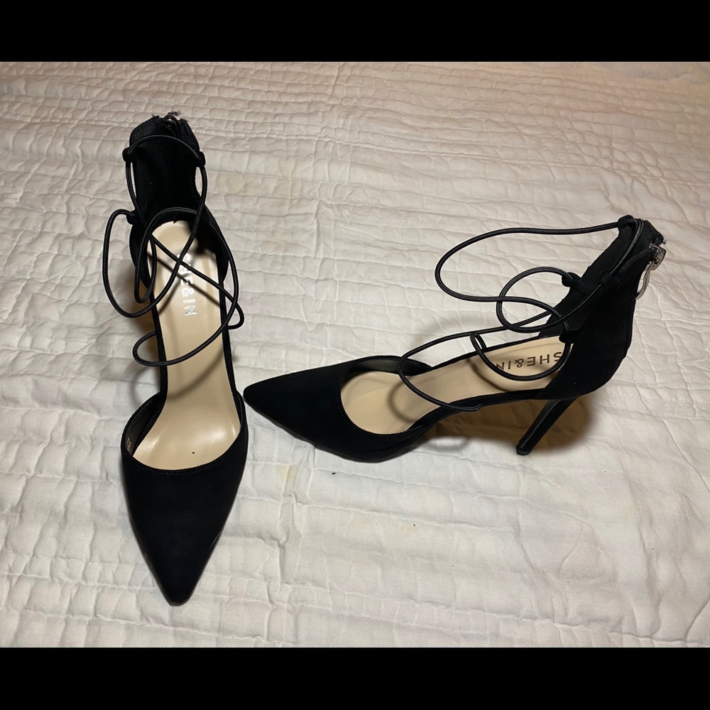 Black heels